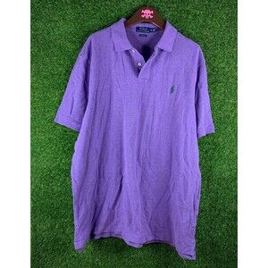 Polo Ralph Lauren Polo Shirt Men's XL Short Sleeve Pony Purple